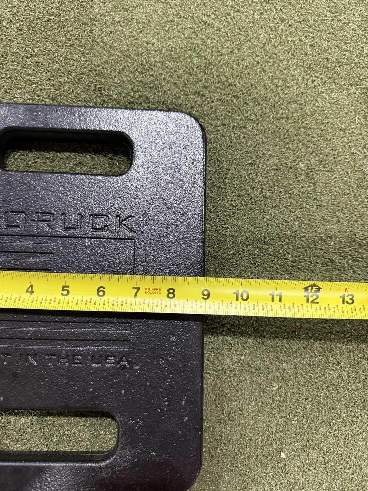 Goruck 20Lb Ruck Plate Black Weight Plate NEW READ