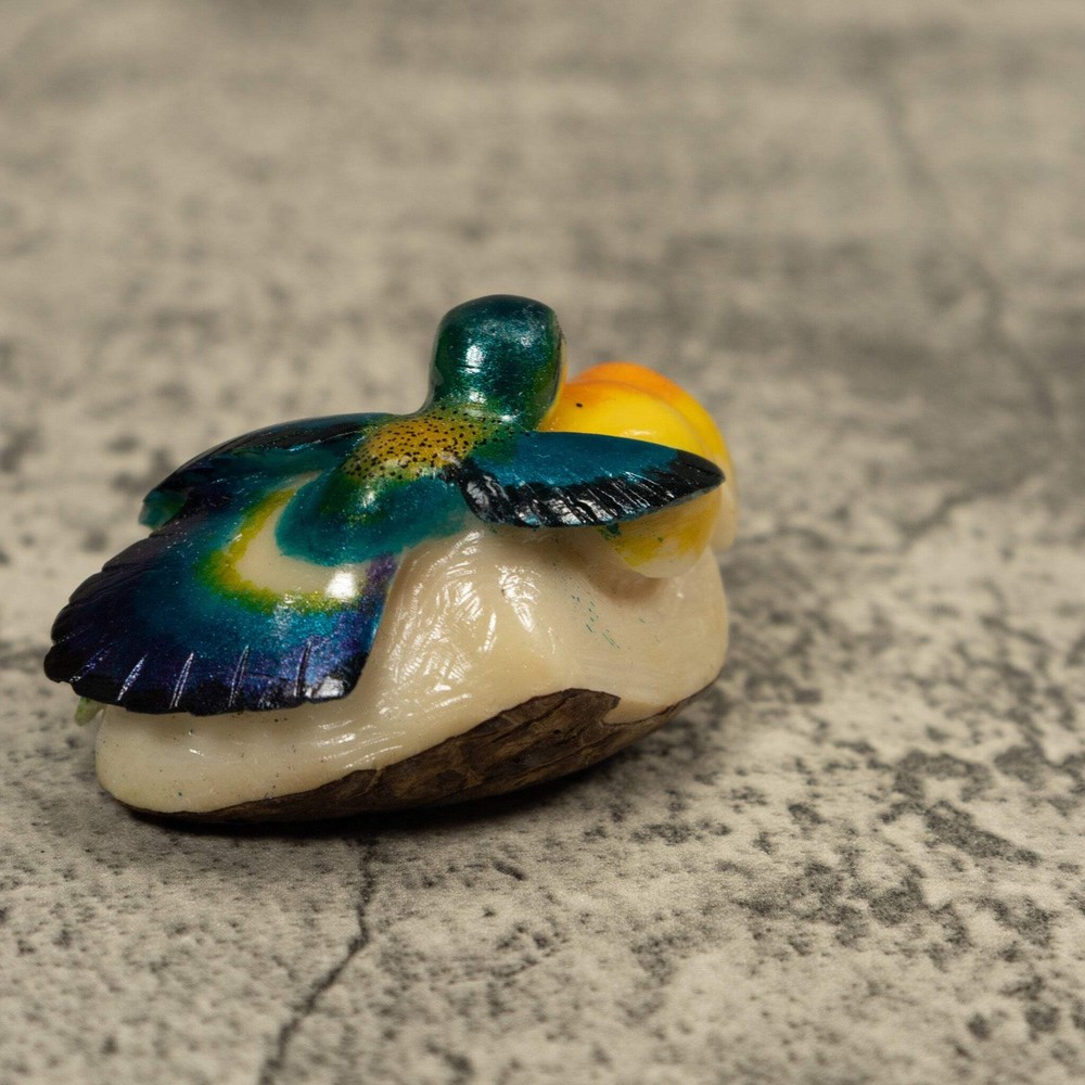 Hummingbird Tagua Carving