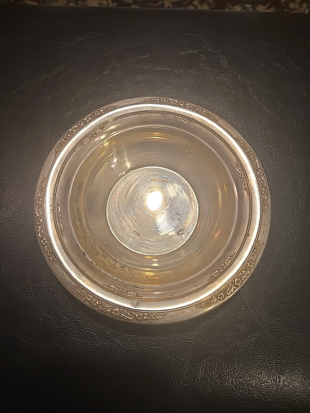 Courtship  International Sterling Co. Silver Bowl 6"  72 Grams