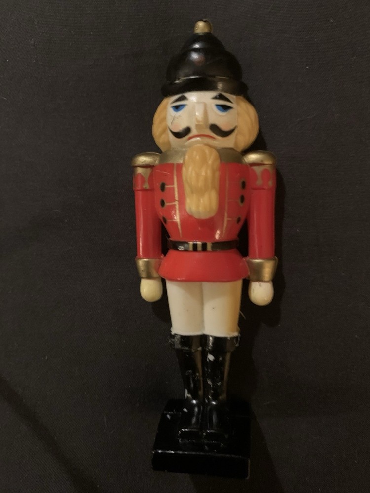 Vintage Plastic Nutcracker Figurine