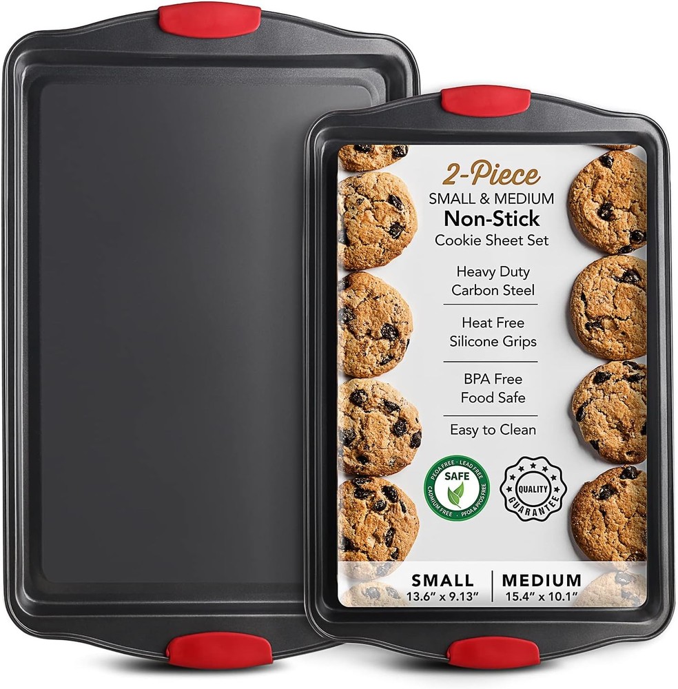 Baking Pan Set 39 Piece Premium Baking Set Nonstick Bakeware Sets BPA Free