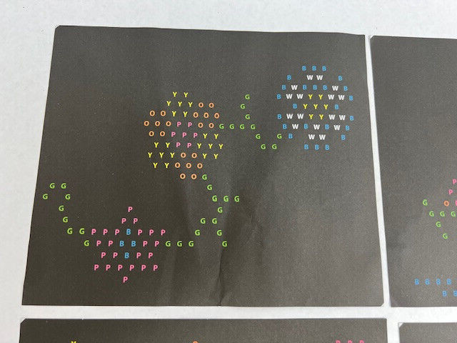 Lite Brite Replacement Instructions + Lite Pegs + 6 Overlay Sheets Parts Only