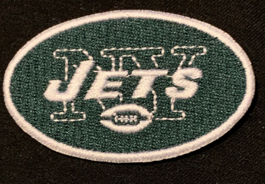 NEW YORK JETS IRON ON PATCH