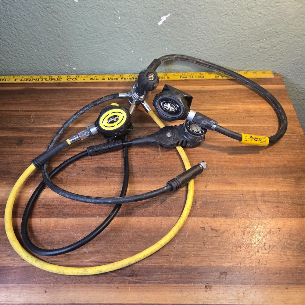 Dacor Eagle 2 Stage Scuba Regulator W Guages & Yoke