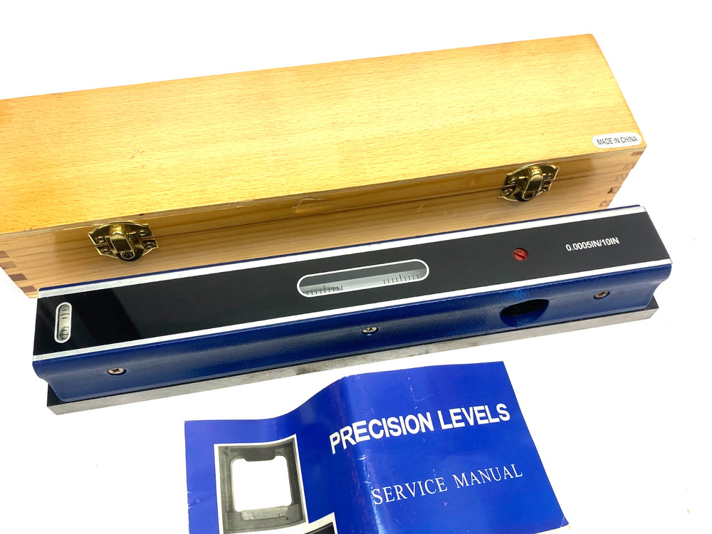 12" Precision Master Level, Bar Level, 0.0005"/10" Accuracy