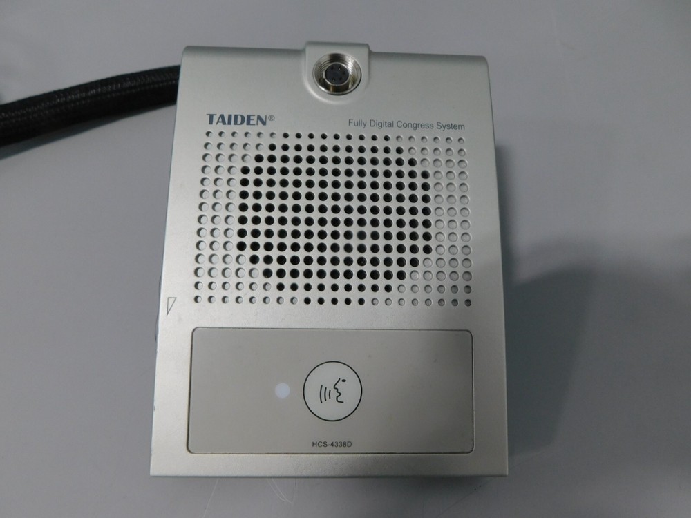 Taiden HCS-4338ND_B/50 Congress System Delegate Unit (no microphone)