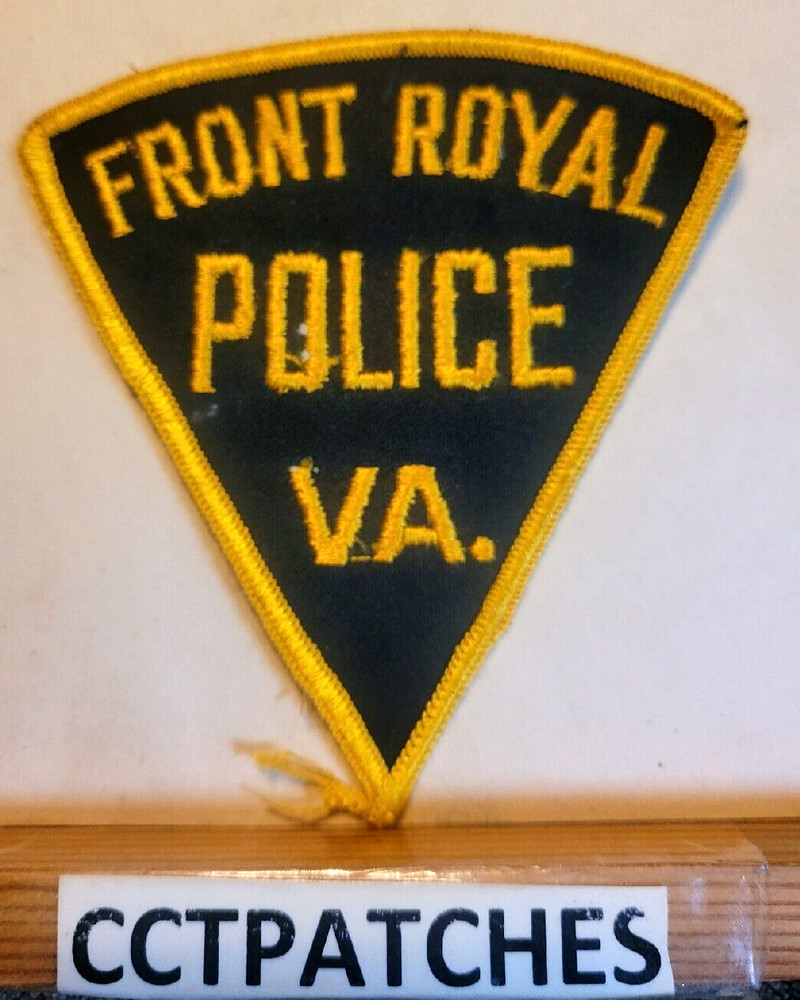 FRONT ROYAL, VIRGINIA POLICE SHOULDER PATCH VA