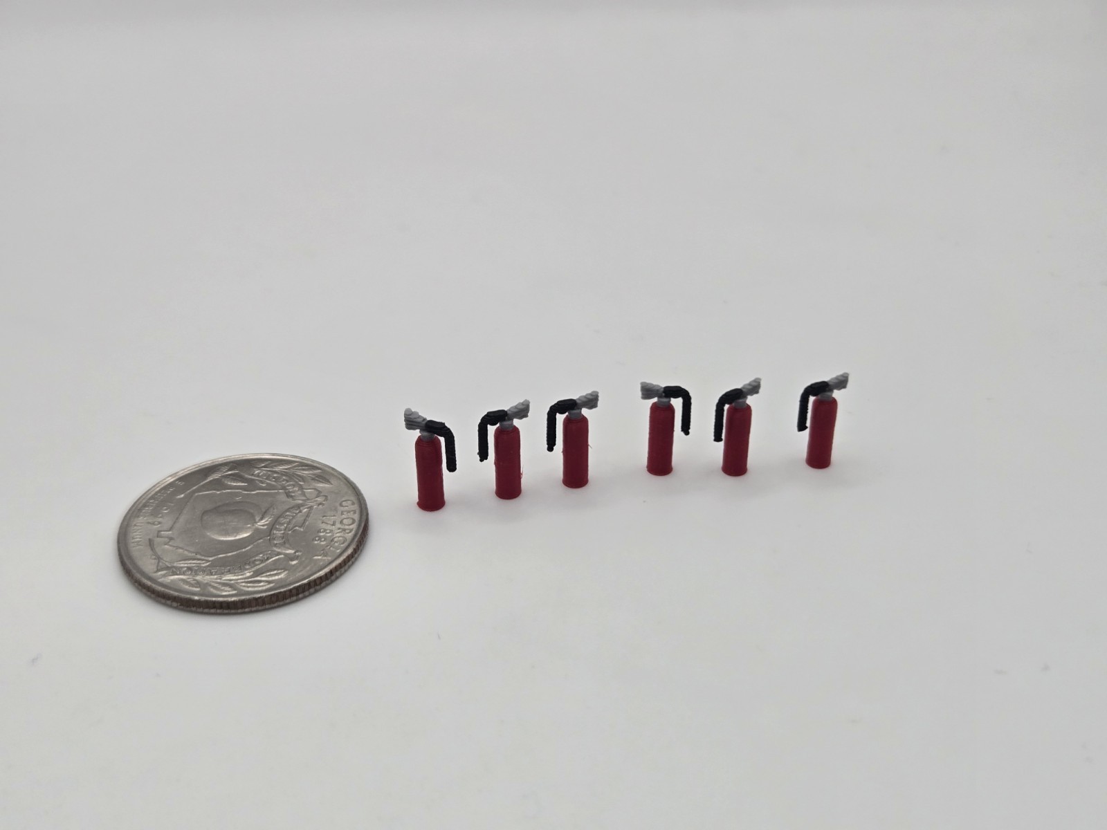 1/64 Scale Fire Extinguisher *6 Pack*