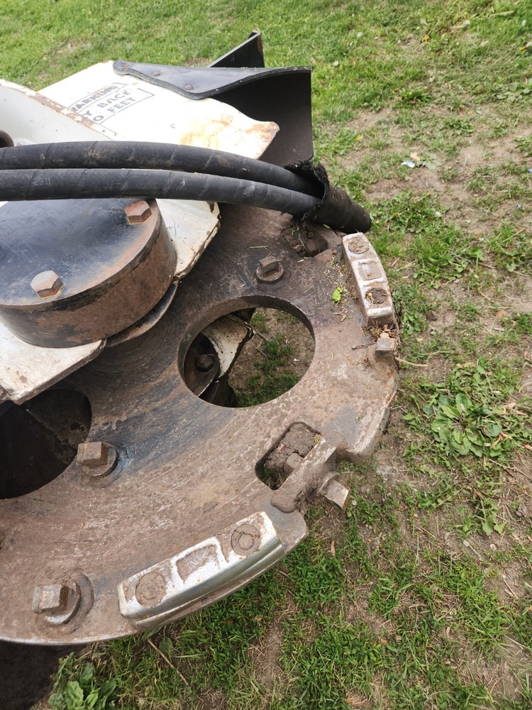 skidloader stump grinder stumper 280hd