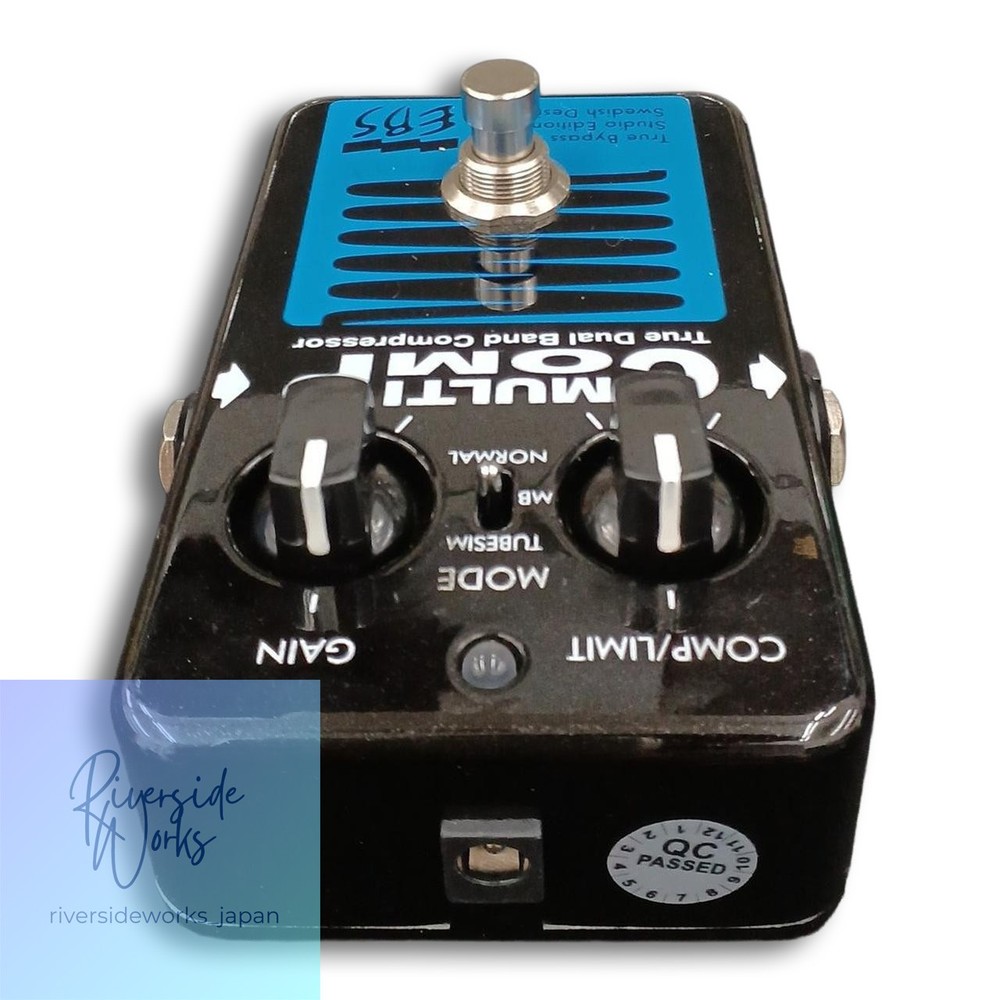 EBS Multicomp Compressor Effects Pedal for Bass Guitar