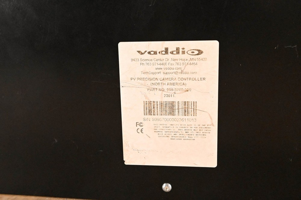 Vaddio ProductionVIEW Precision Camera Controller (NO POWER SUPPLY) CG01SWU