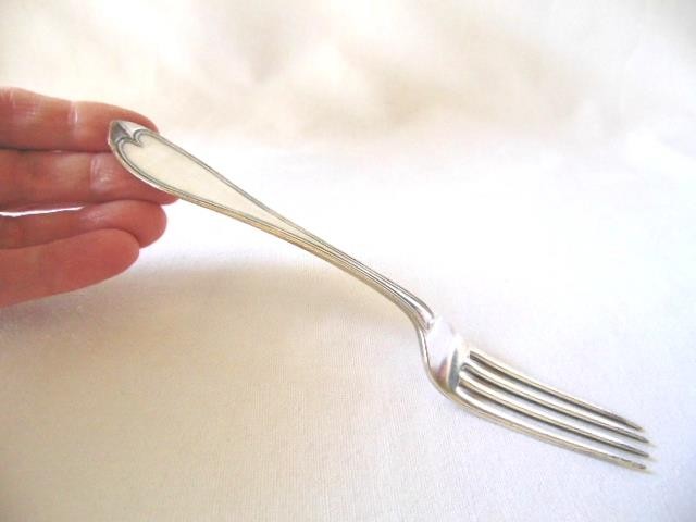 Antique ROGERS & BROS. Silverplate FORK, 1882 Oval Pattern