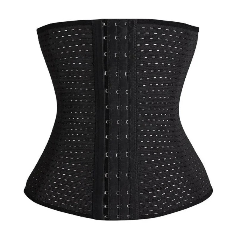 Men Waist Trainer Body Shaper Tummy Girdle Belt Belly Fat Burners Corset S-2XL