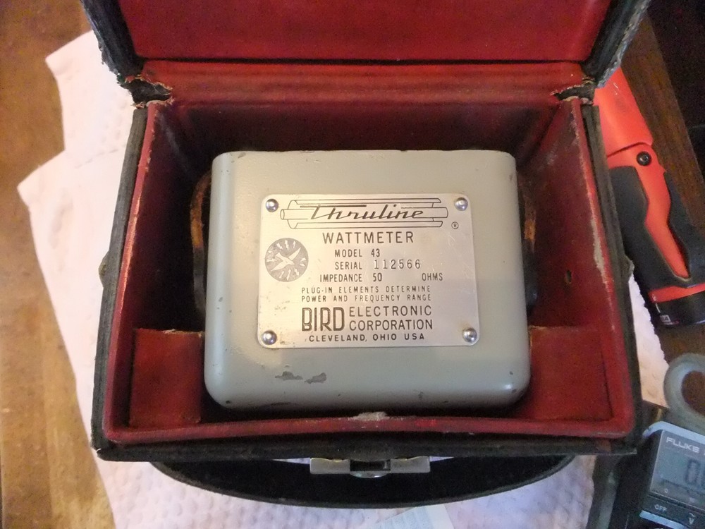 bird thruline model 43 wattmeter