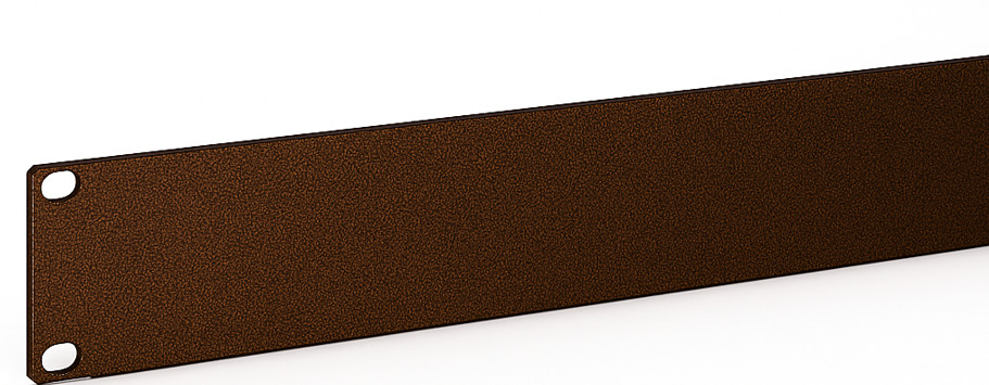 Copper Vein 2U Rack Panel – 19” Solid Steel Faceplate – Custom Finishes!