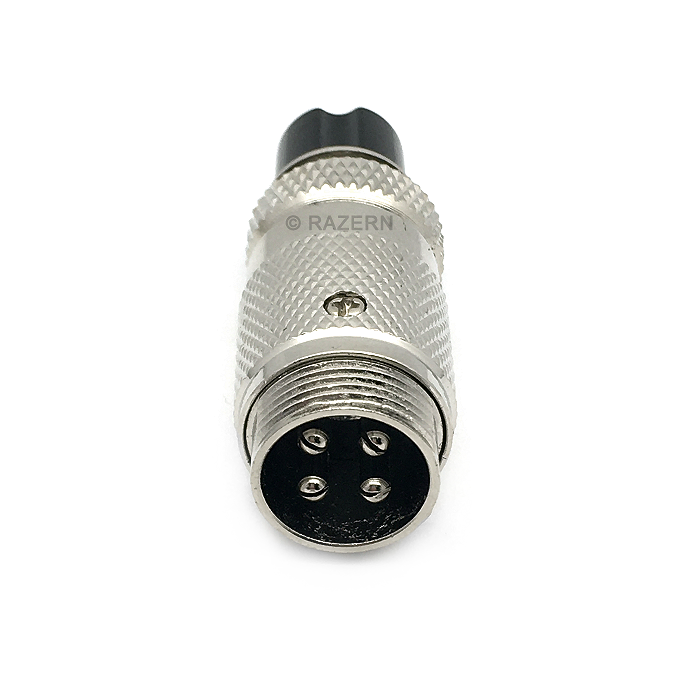 4-Pin Cobra Microphone to 5-Pin Adapter For Uniden President HR2510 HR2600 Radio