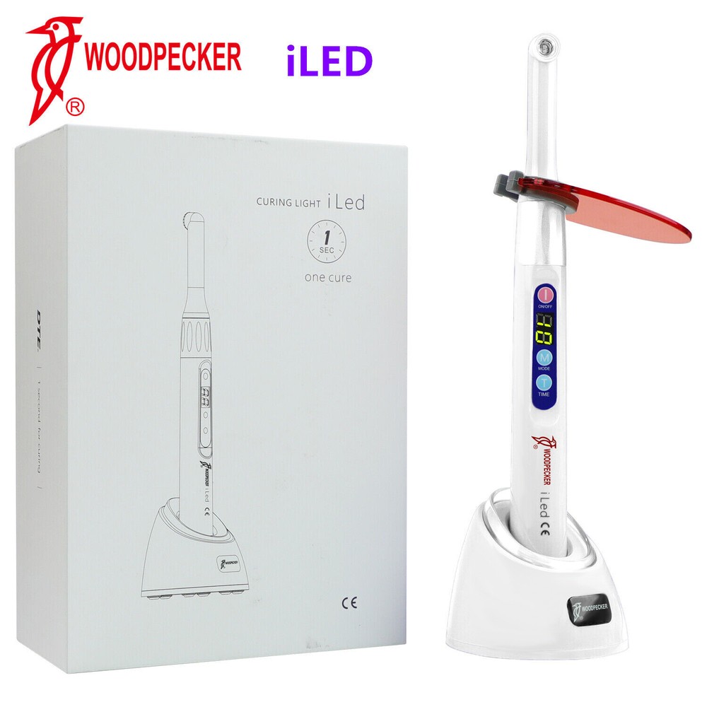 Original Woodpecke Dental iLED iLED iLED Max Curing Light 1 Second Cure Lamp