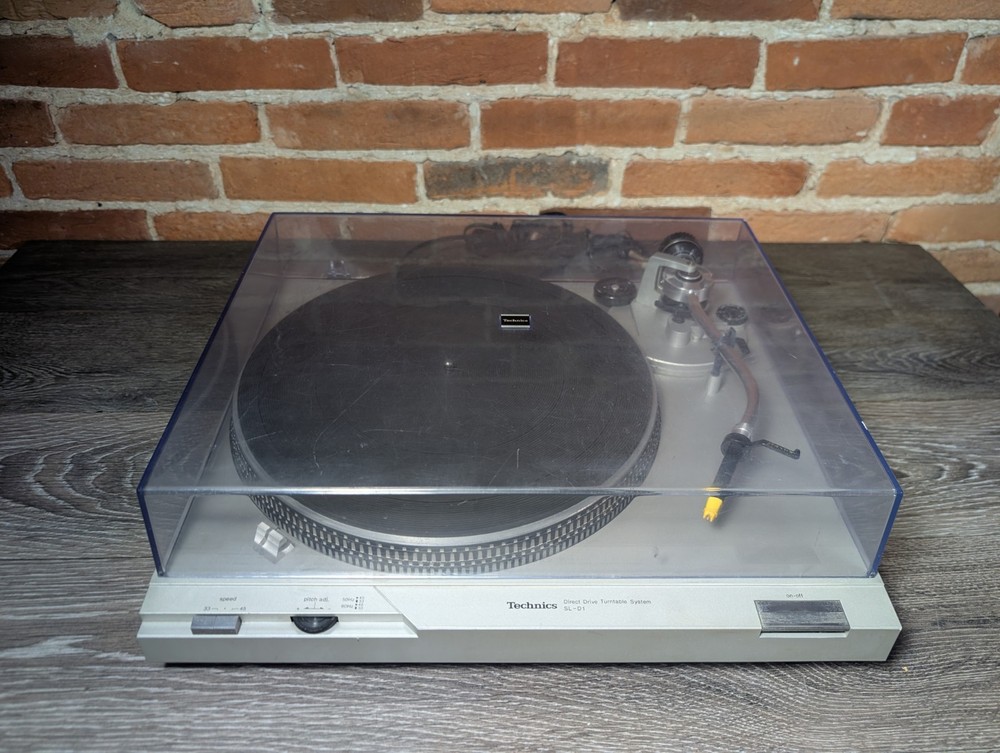 Technics SL-D1 Direct Drive Automatic Player System Tested Working DJ Turntable