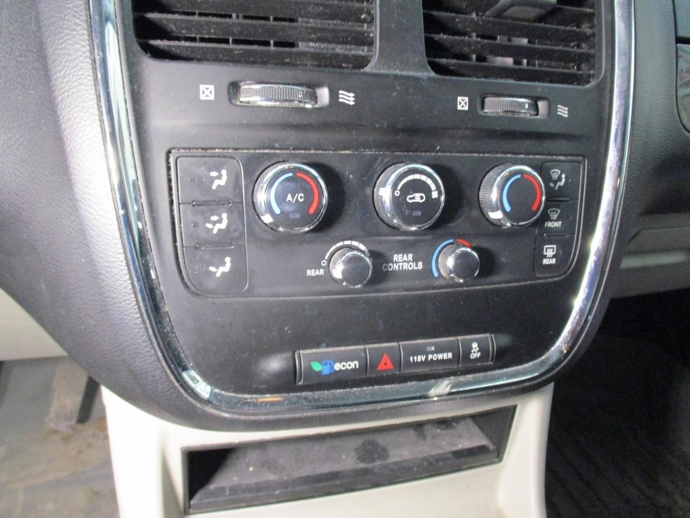 Used A/C Selector Switch fits: 2016 Dodge Caravan AC front dash mounted manual c