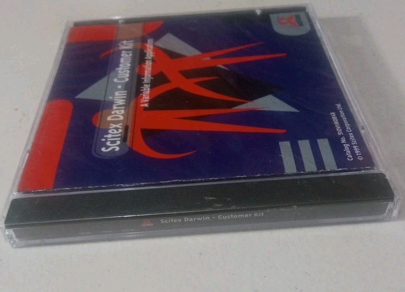 SCITEX DARWIN - Customer Kit Demo Version Documentation Job Templates CD NEW OOP