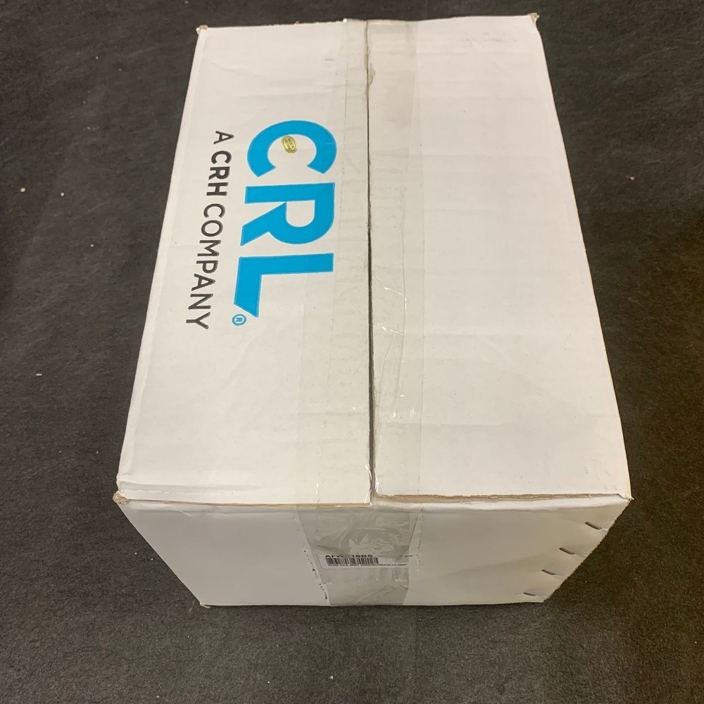 CRL Beveled Surface Mount Frameless Windscreen Clamp In Brushed Stainless