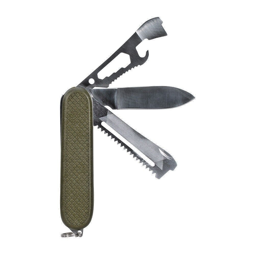 Spanish Military Style Utility Scout Knife - NEW - Swiss type multi-tool