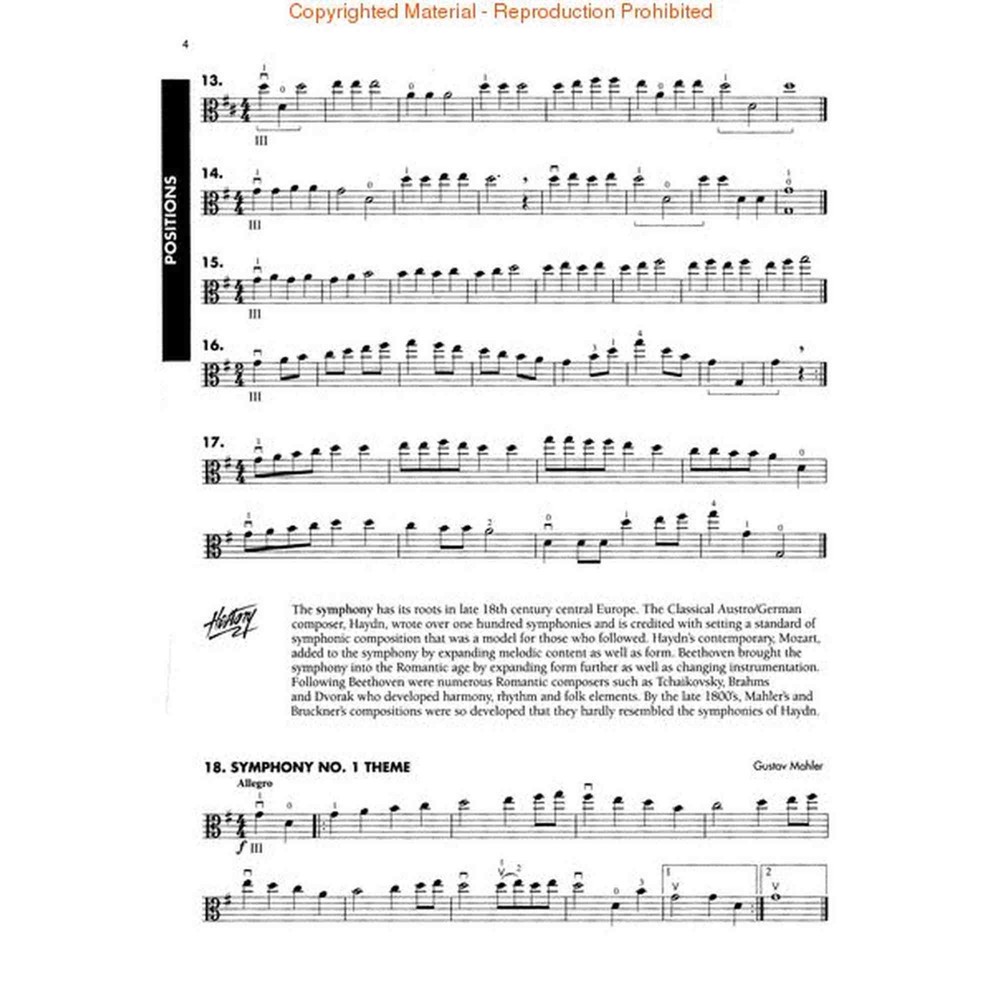 Essential Technique For Strings - Viola, Intermediate Technique Studies, Viola