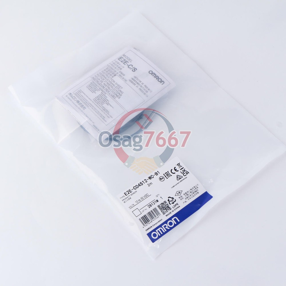 ONE OMRON Proximity Switch E2E-C04S12-WC-B1 10-30VDC