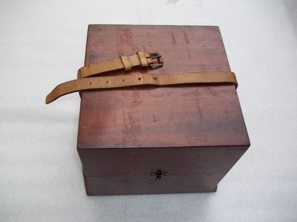 Antique Marine Chronometer Guard Case