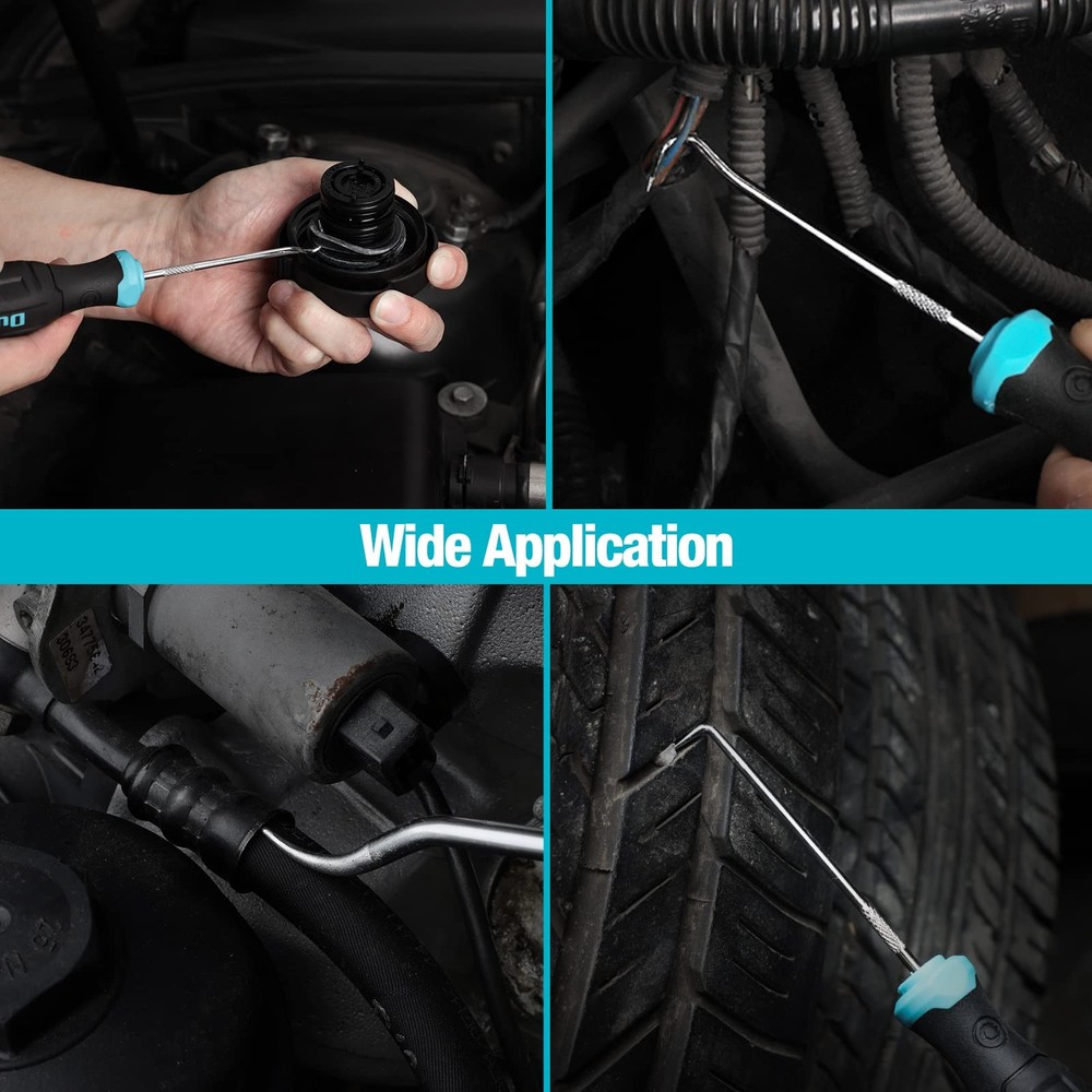 DURATECH 8-Piece Hook and Pick Set, Precision Tool Set for 8pc