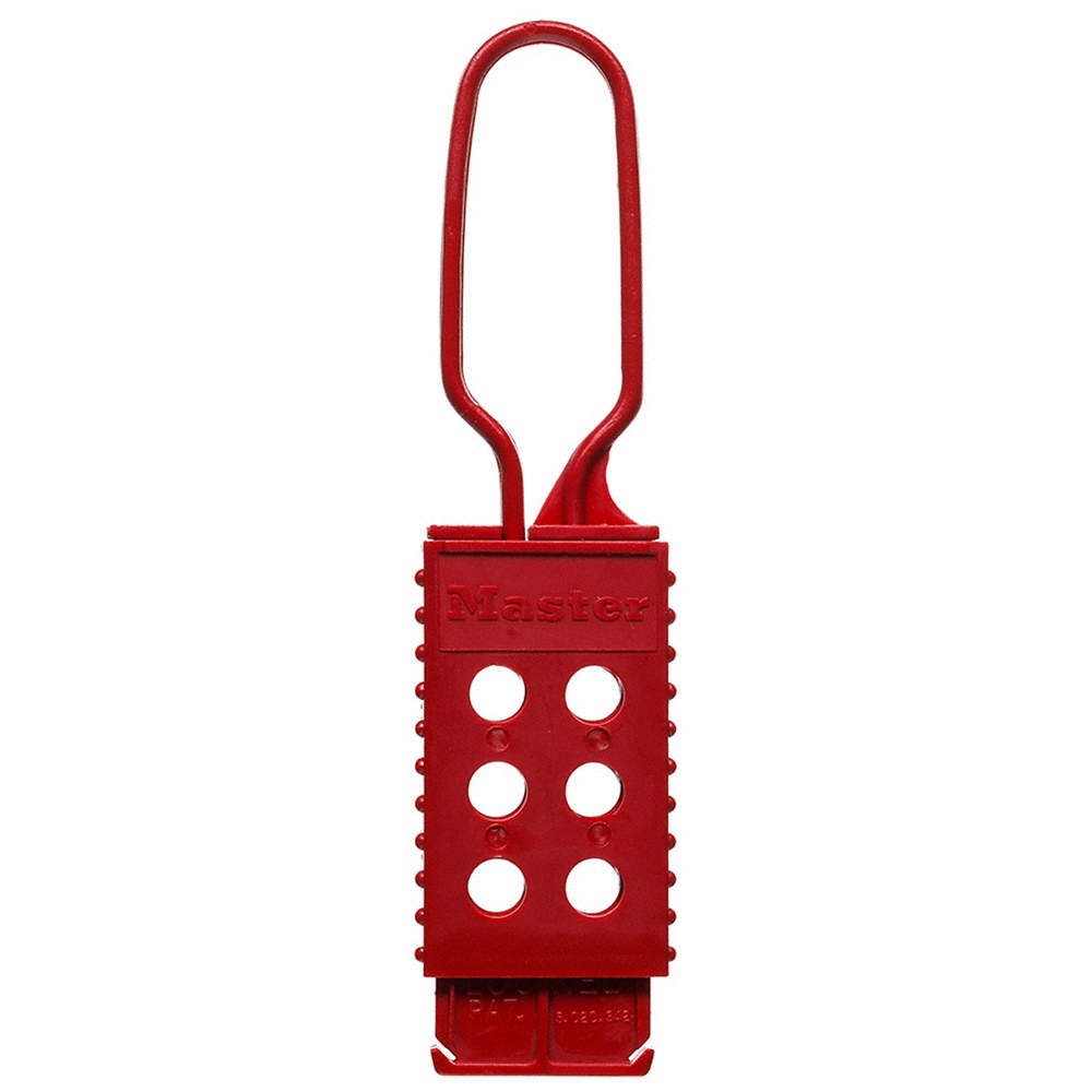 MASTER LOCK 428 Lockout Hasp,Snap-On,6 Lock 4EMY3