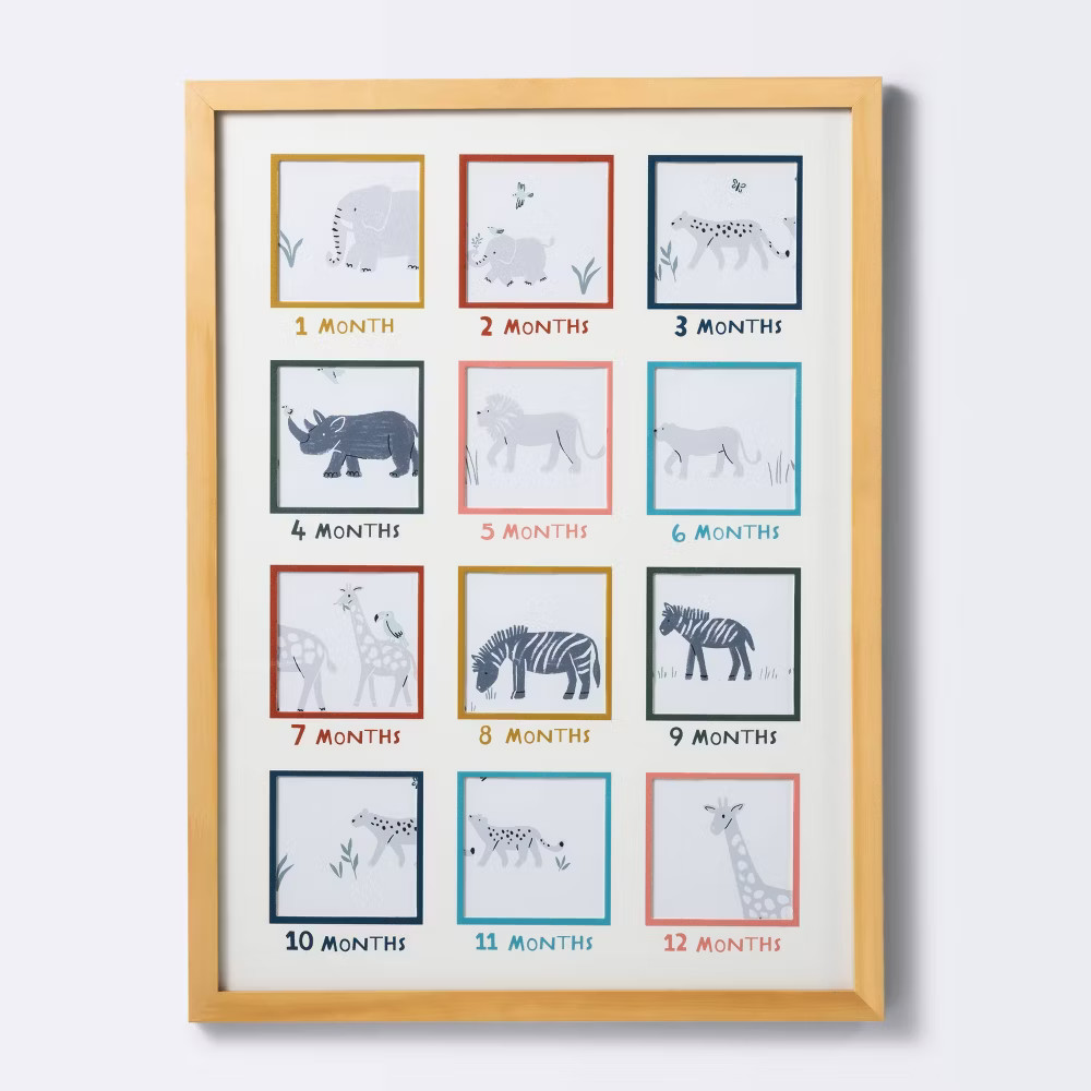 Milestone 4" x 4" Image Opening Picture Frame - Multi Bright with