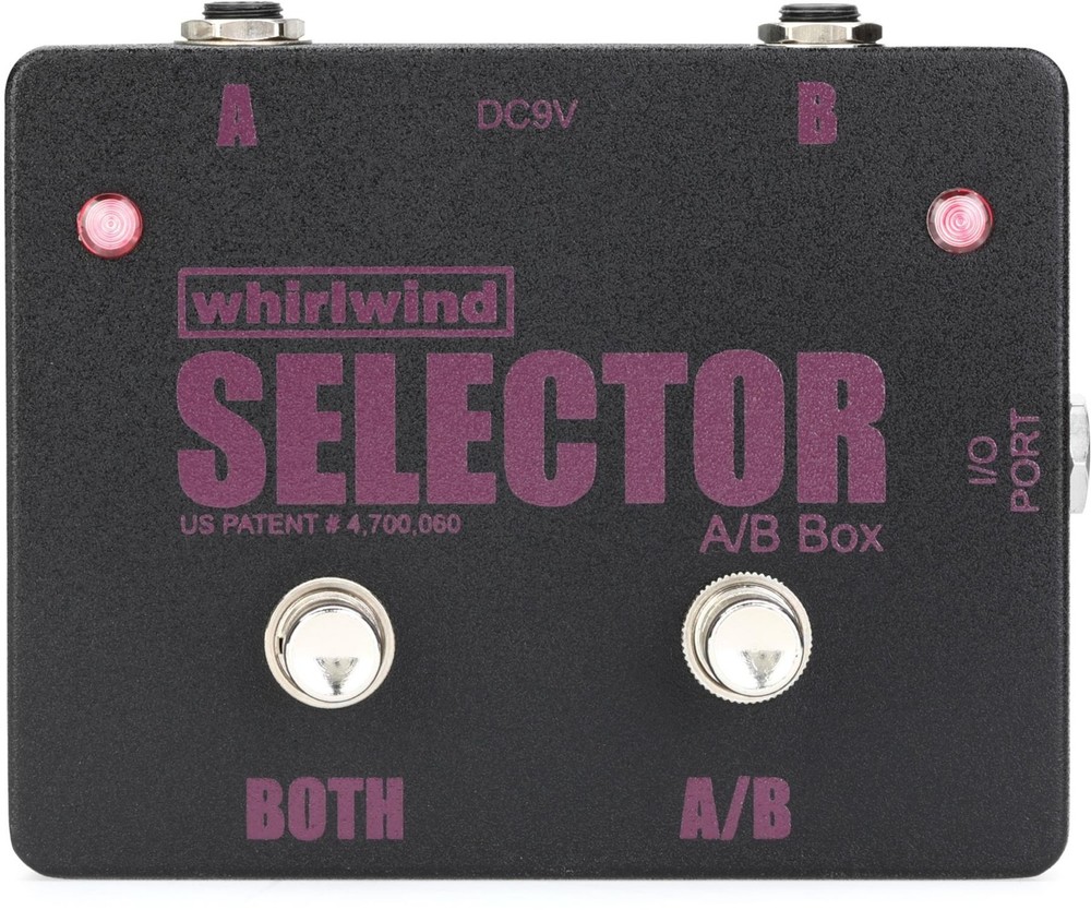 Whirlwind Selector Active A/B Switch Box (2-pack) Bundle