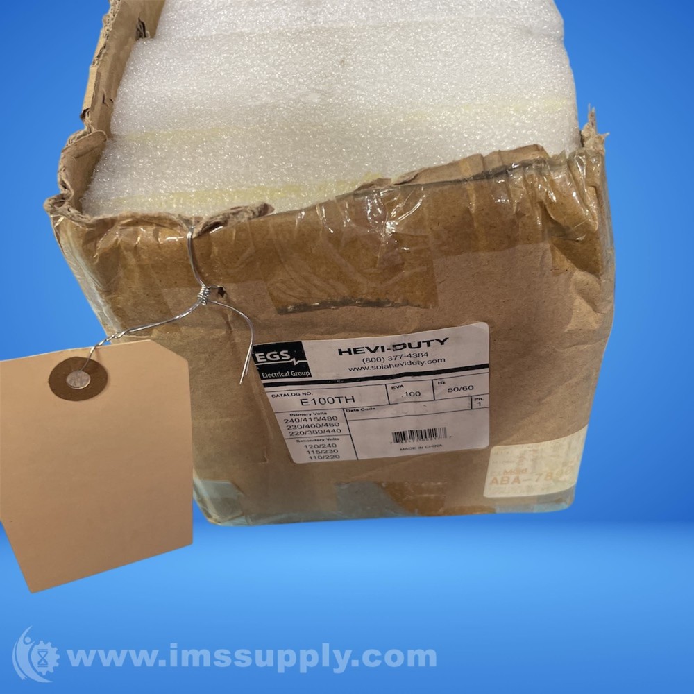 EGS E100TH 100VA Control Transformer FNOB