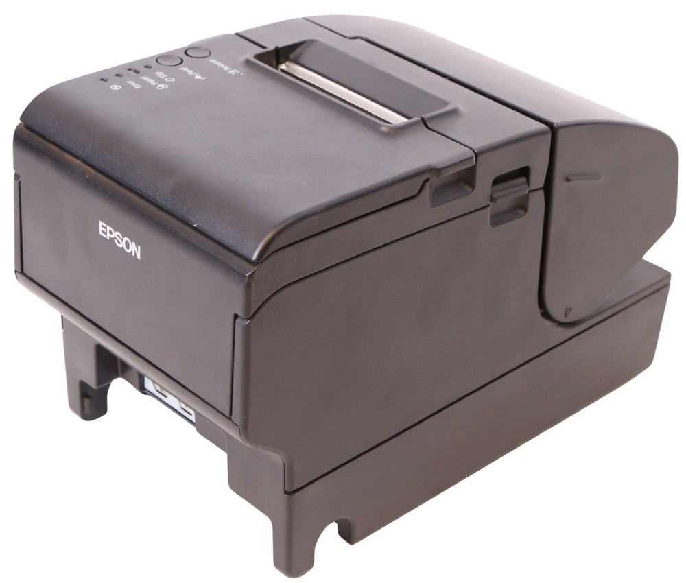 Epson TM-H2000 Thermal Receipt Printer; Knife, MICR, USB Plus Power Interface