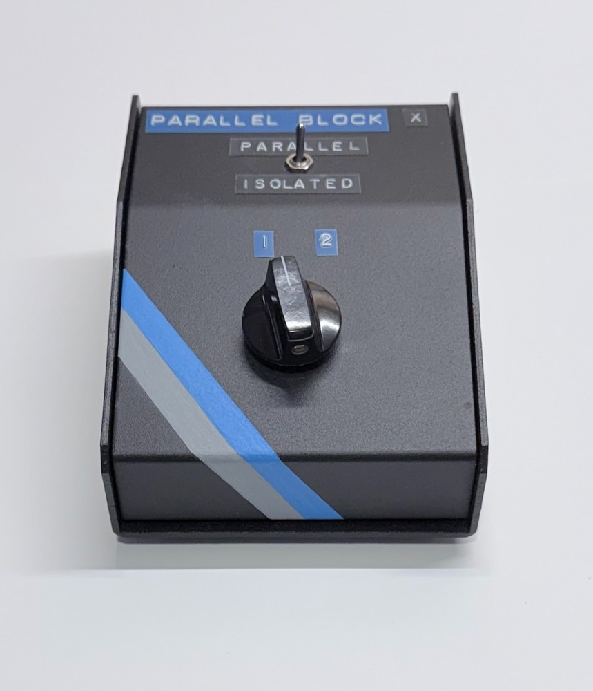 2x1 PARALLEL BLOCK - Guitar Amp Speaker Selector/Combiner - Black, Custom Orders