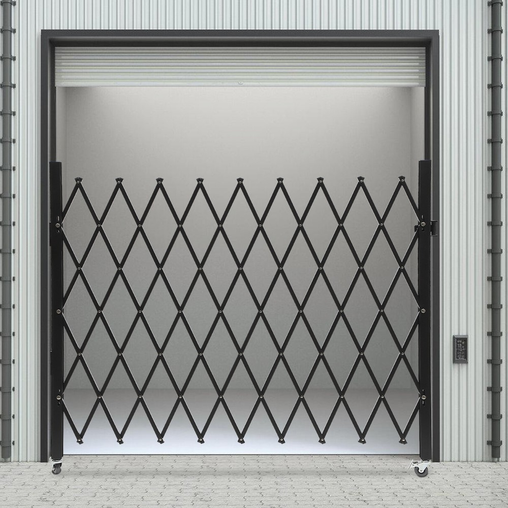 Single Folding Expanding Security Gate Flexible Security Door Barricade Gate