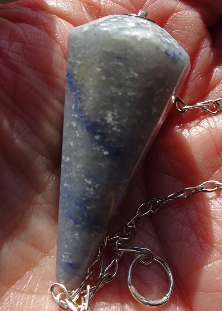 Blue Quartz Pendulum (Dumortierite) p20