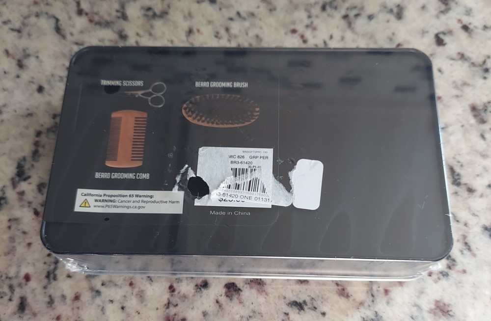 TIN KIT Beard Grooming Kit