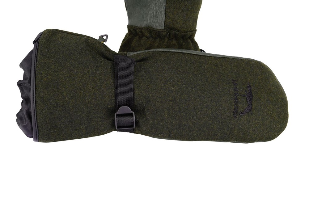 Jagdhund Fleece Gloves GIMPLING - Loden