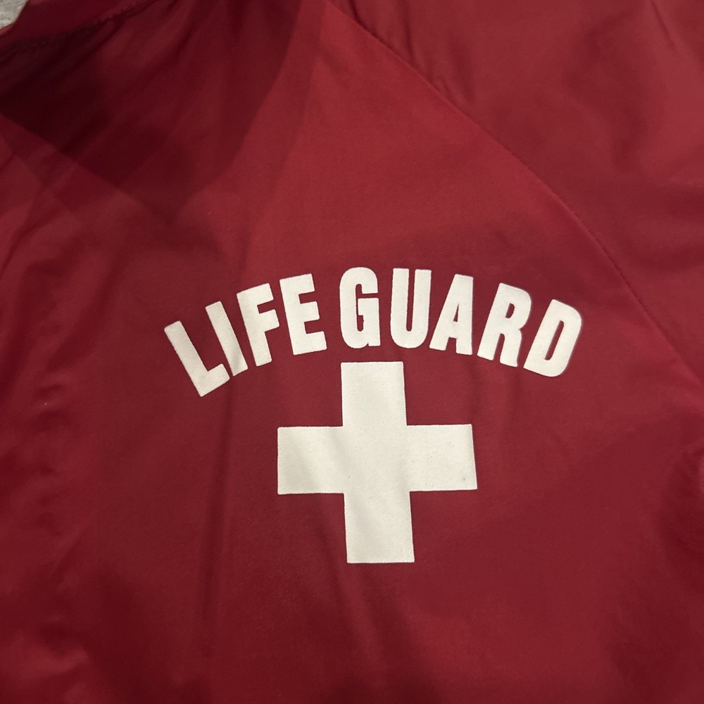 Harriton Life Guard Jacket - size M - nylon shell - polyester + cotton liner