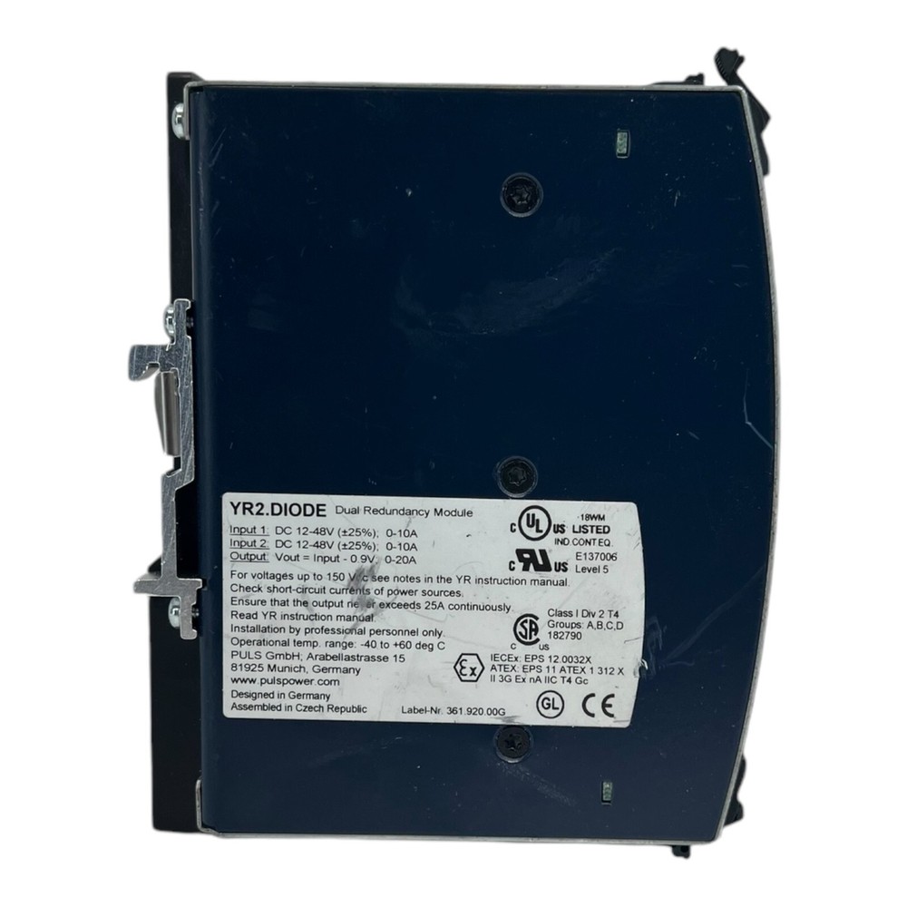 PULS DIMENSION YR2.DIODE YR2 DECOUPLING MODULE