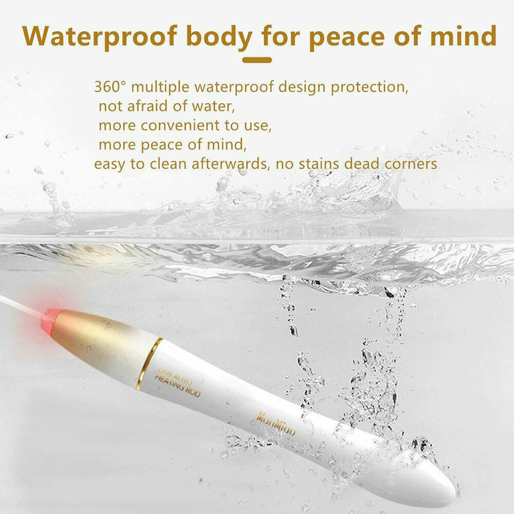 QUICK USB Heating Rod Led Heater Warmer Pad Stick AUTO 38℃ Control Indicator