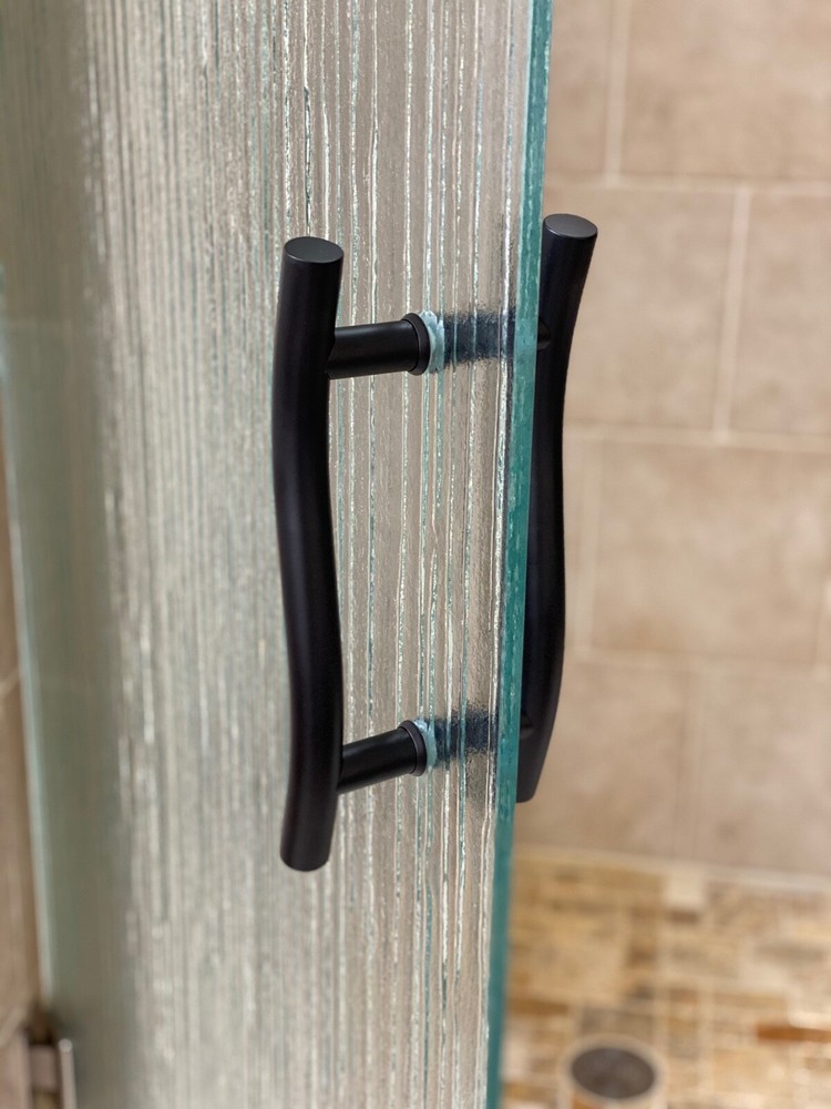 Shower Door Handle - 8" S-Style Ladder Pull (NEW STYLE)