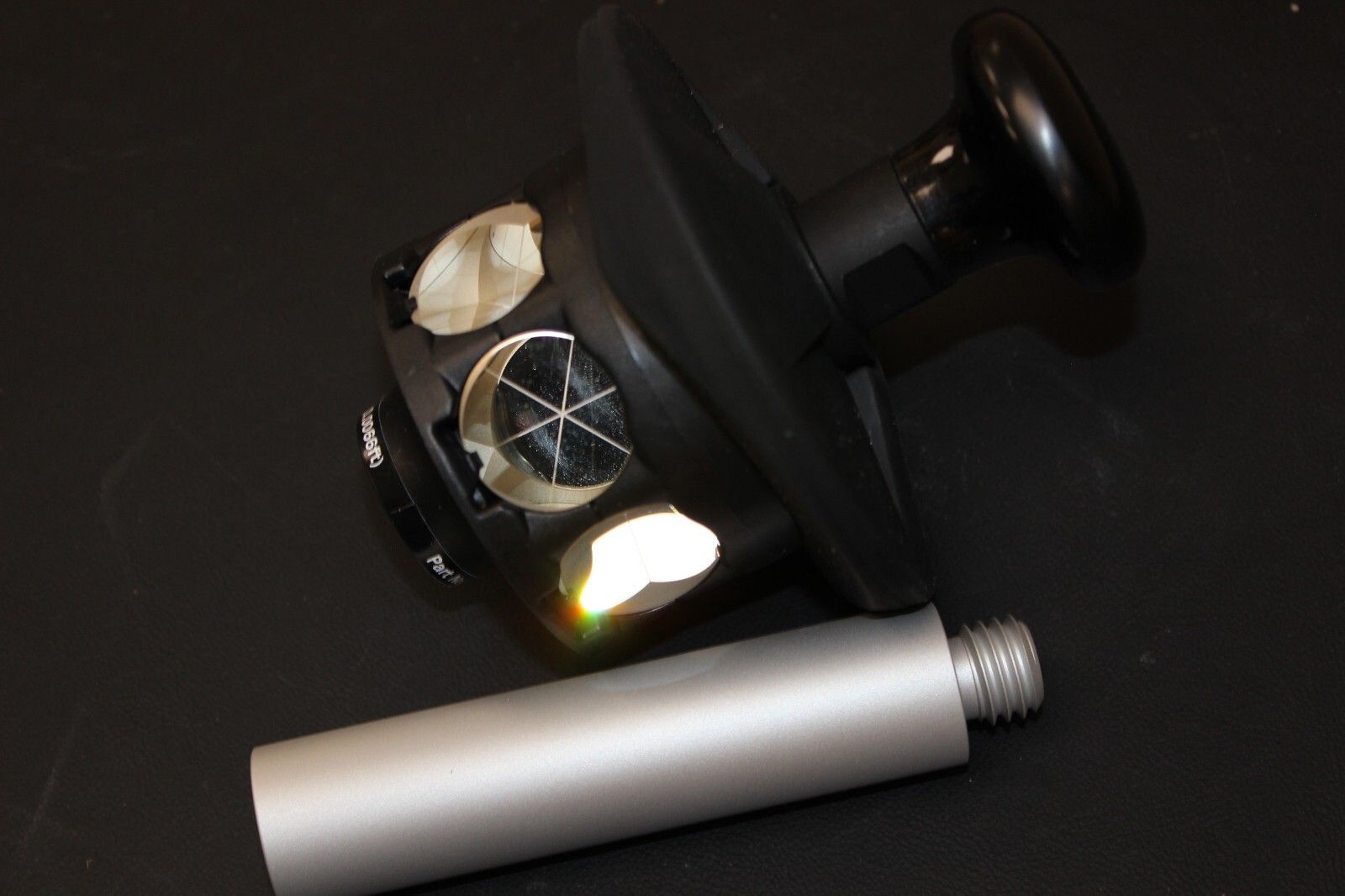 Trimble Spectra Precision 360 degree Prism 58128001 with height adapter NEW OEM