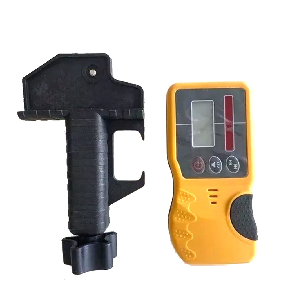 RED BEAM ROTARY LASER UNIVERSAL RECEIVER DUAL DISPLAY New