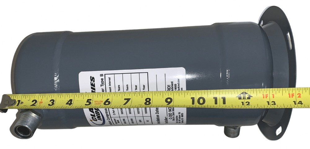 Clark industries Helium Compressor Absorber B Type ***SPEEDY SAME DAY SHIPPING**