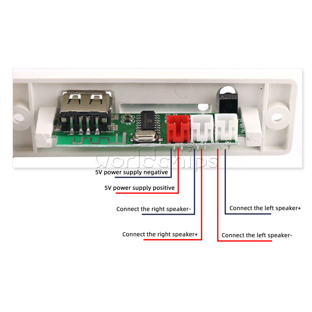DIY Bluetooth Speaker Kits Assembly Component For Electronics Project Practice