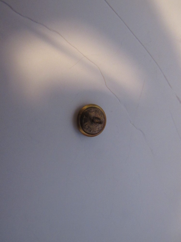 3 EXTRA QUALITY "G" Brass Uniform Button