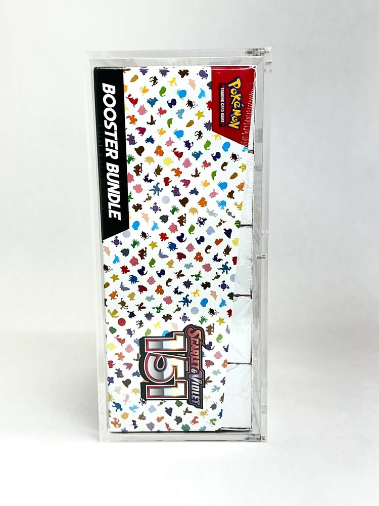 Acrylic Display Case for Sealed Display Pokemon Booster Bundle (Retail Case)